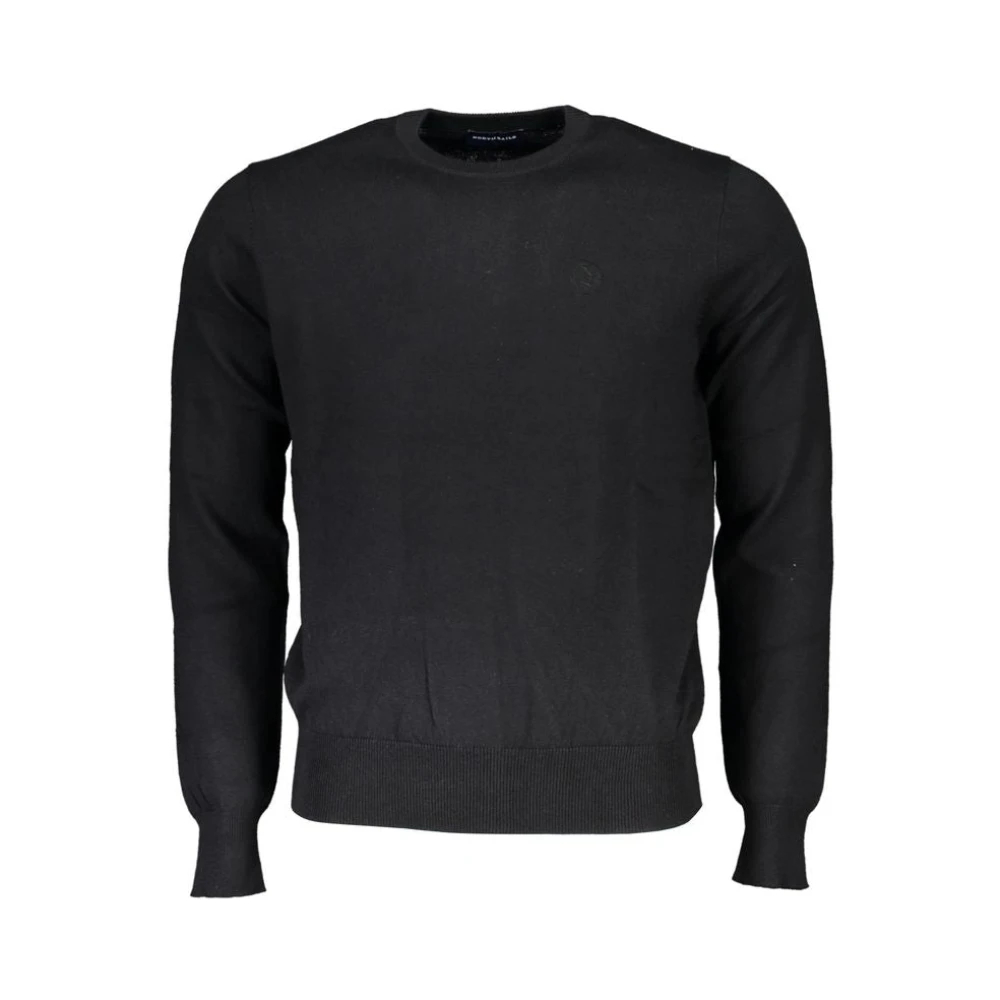 North Sails Crew-Neck-Pullover Im Klassischen Stil - Schwarz 2XL - Bild 4
