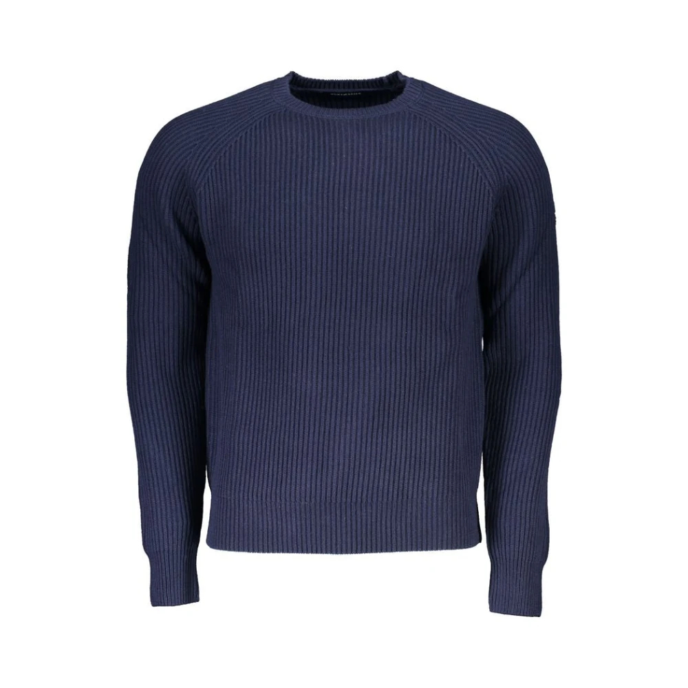 North Sails Herren Blau Pullover Baumwolle Unifarben - Bild 6