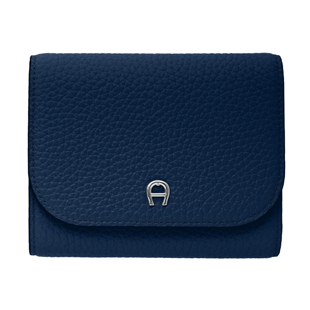 Aigner Damen Blau - Elegantes Lederportemonnaie & Kartenhalter - Accessories - One Size