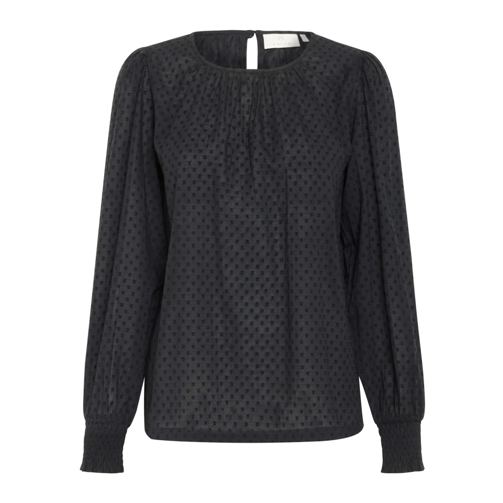 Kaffe , Damen, Blusen & Hemden, Schwarzk, L - Bild 4
