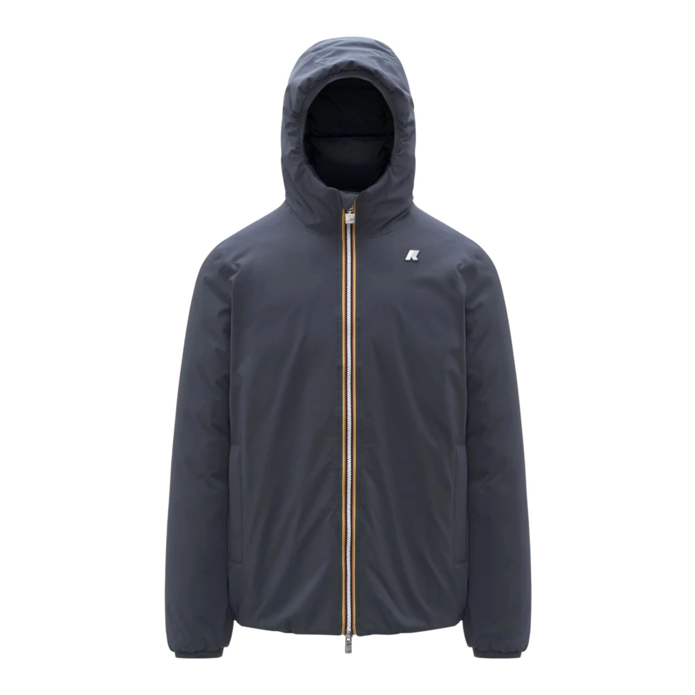 K-Way Herren Blau - Jack St Thermo Wendbare Jacke - Jackets - Xl