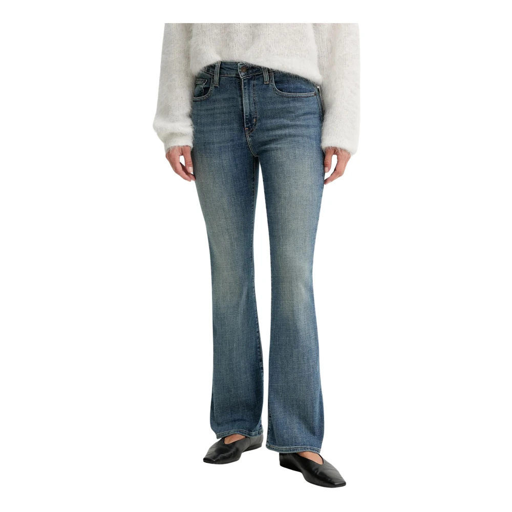 Levis, Damen, Jeans, 725 Jeans Bootcut Tore It Up, Blau, (W26/L32) - Bild 5