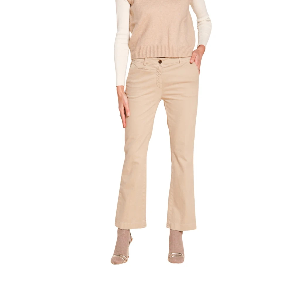 Mason's Damen Beige - Chino Hose Slim Fit - Trousers - Xl