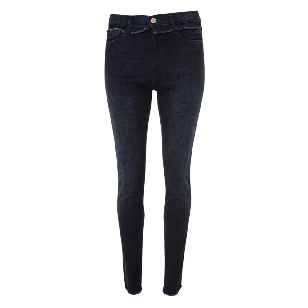 Emporio Armani Damen Blau - J20 High-Waisted Super-Skinny Jeans - Jeans - W26
