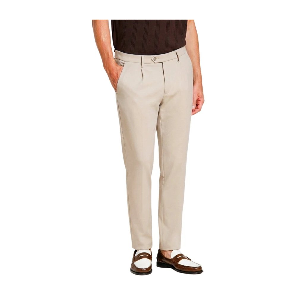 Mason's Herren Beige - Torino City 1 Pinces Chino Hose - Trousers - 3XL