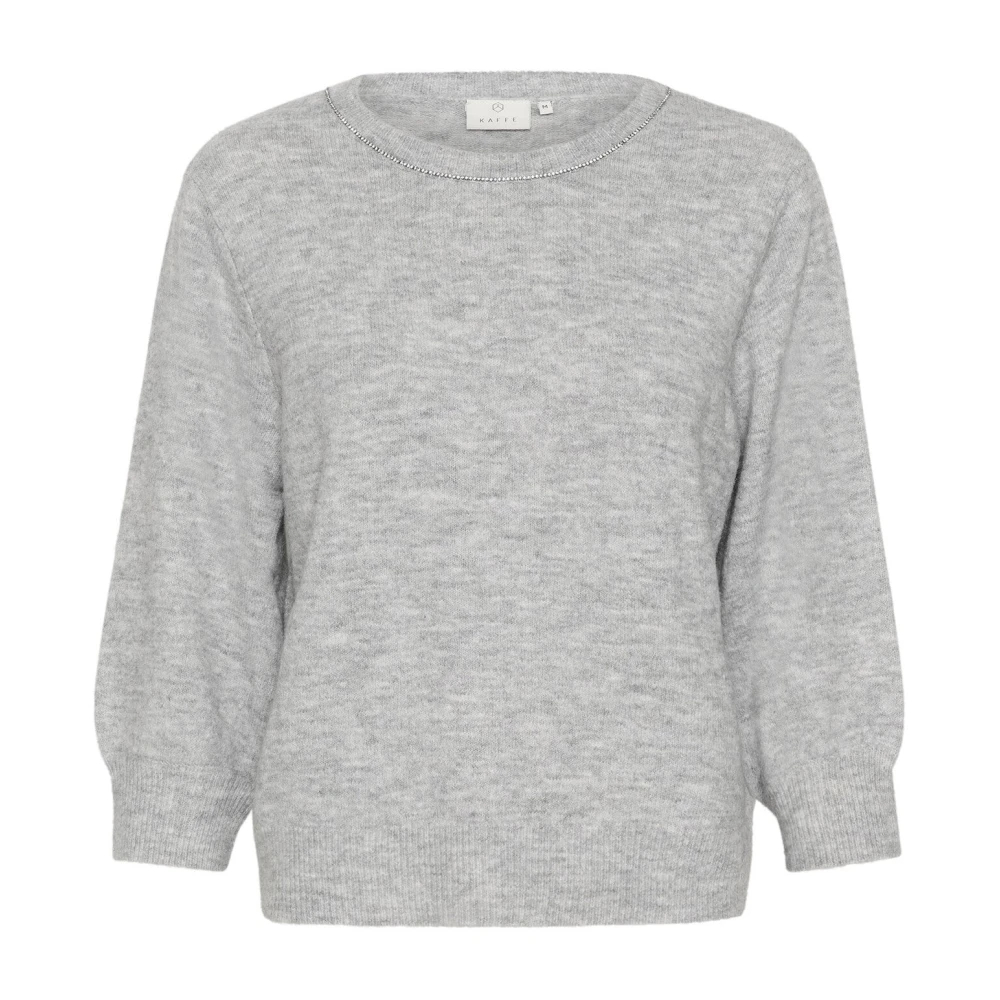 Kaffe , Damen, Strickwaren, Grau, Xl - Bild 4