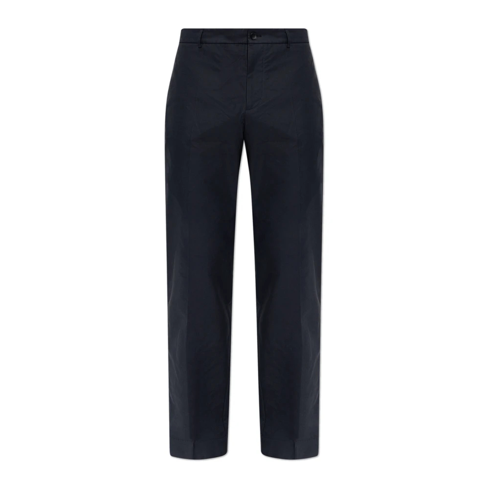 Moncler Herren Blau - Technische Hose Aus Baumwollmischung - Trousers - L
