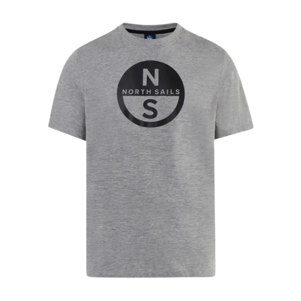 North Sails Herren Dark Denim - Langarm-T-Shirt Mit Maxi-Print - Bild 5