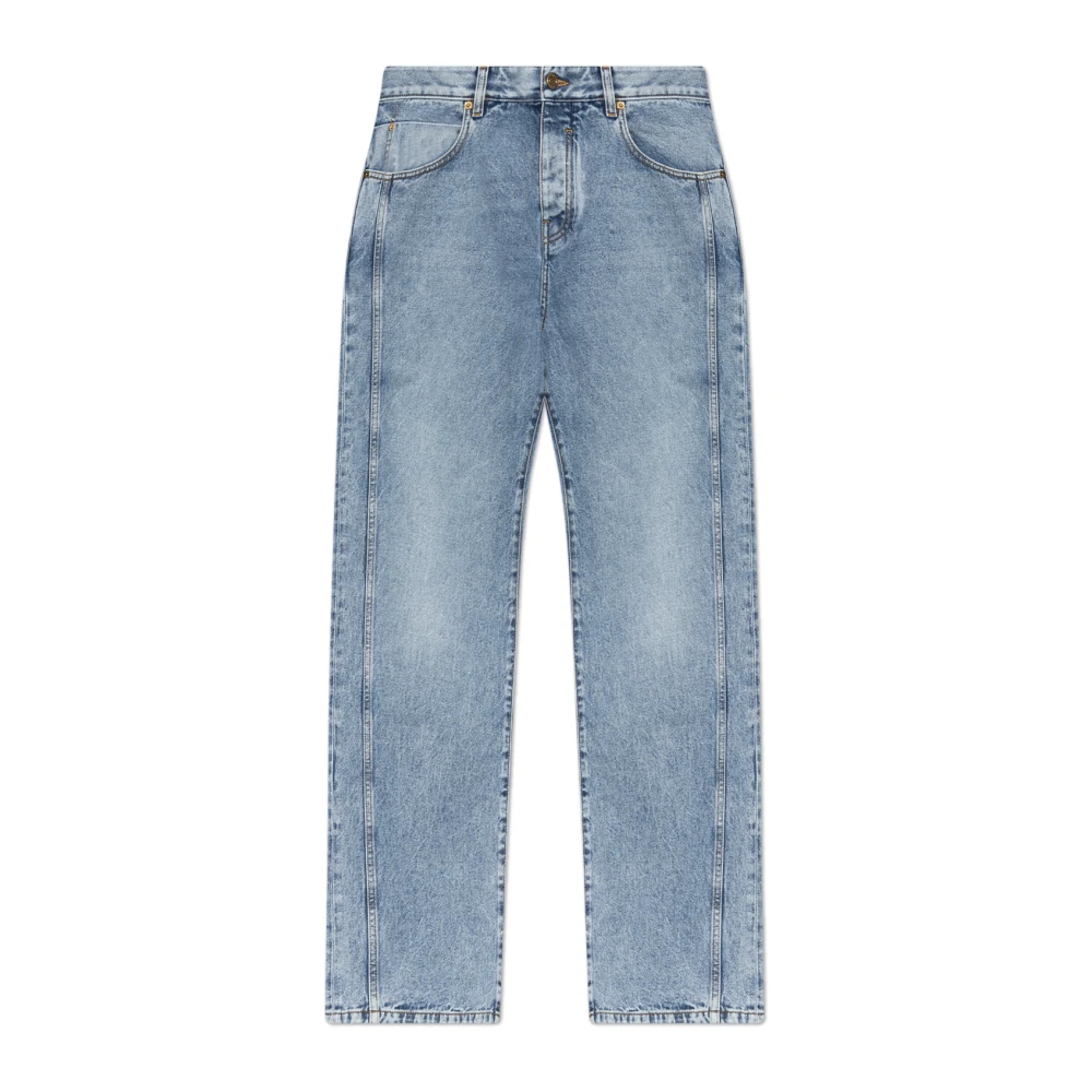 Balmain Herren Blau - Straight-Leg Jeans - Jeans - W30