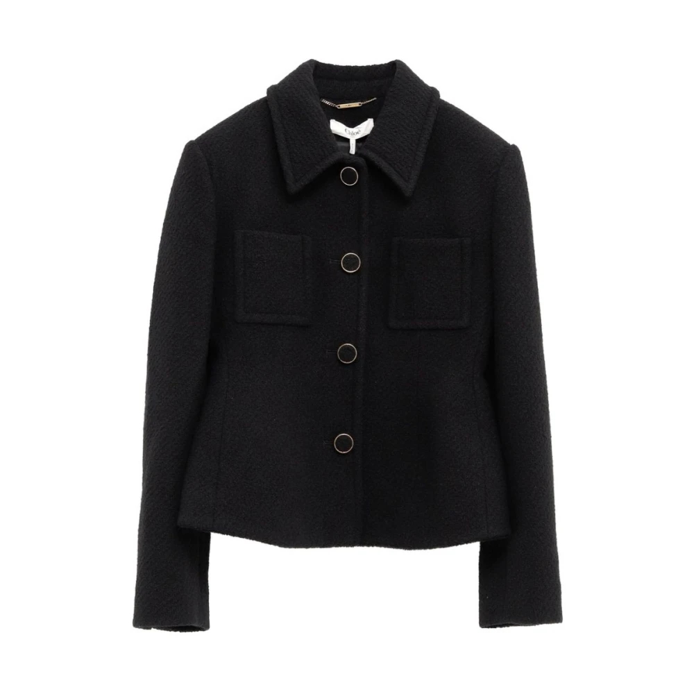 Chloé , Damen, Jacken, Schwarzk, M - Bild 10