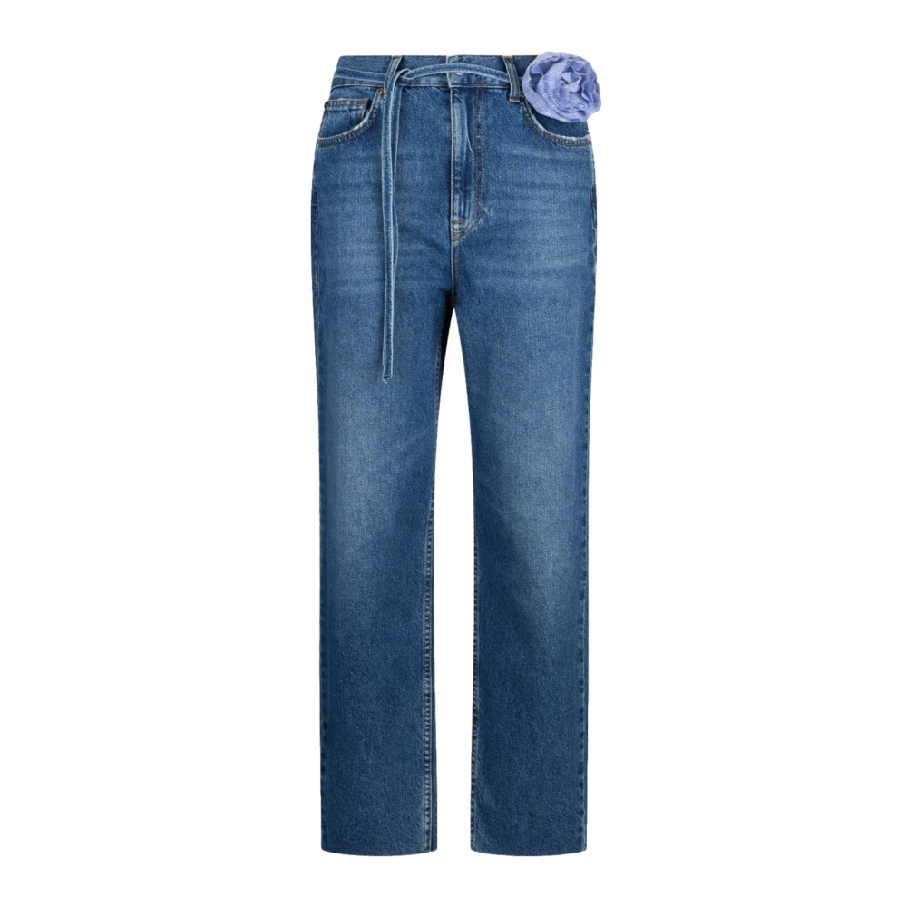 Liu Jo Damen Blau - Gerades Jeans - Jeans - W25