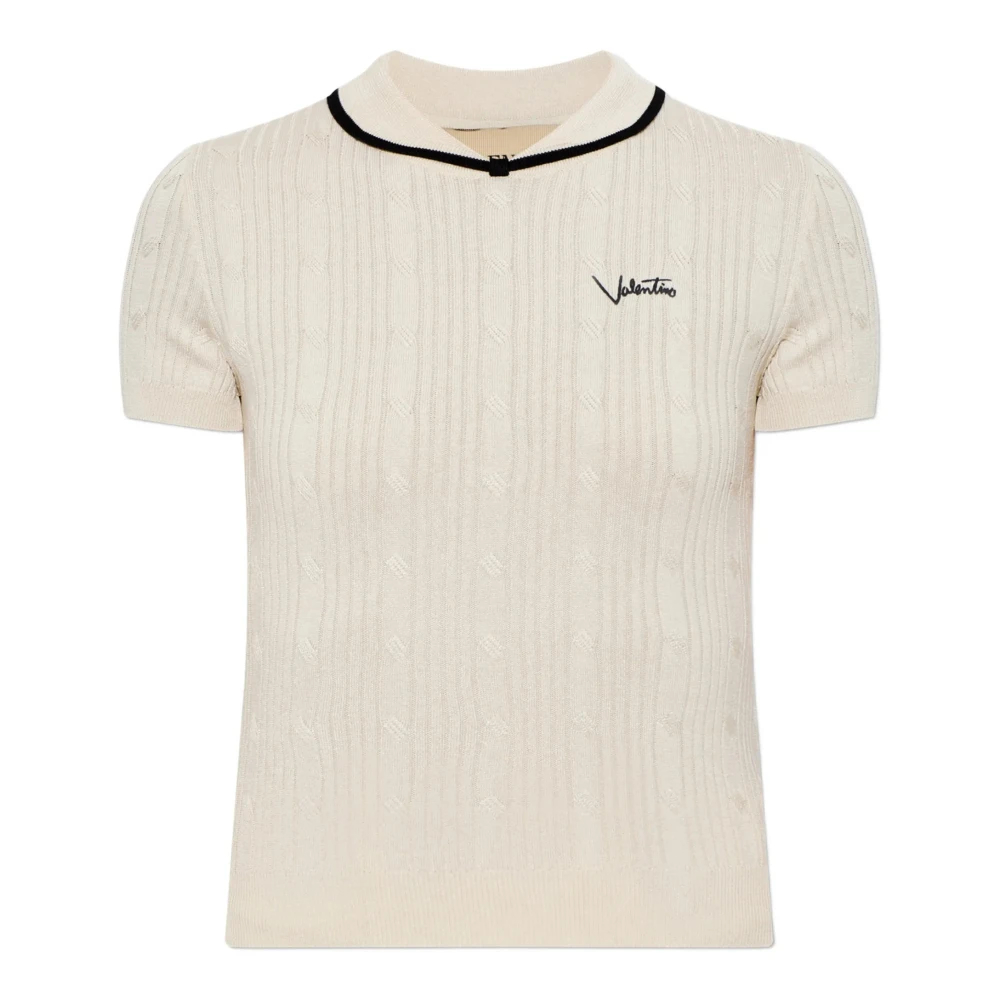 Valentino Garavani , Damen, Strickwaren, Weiß, M - Bild 4