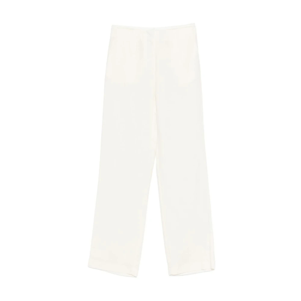 Patrizia Pepe Damen Beige - Straight Hosen - Trousers - S