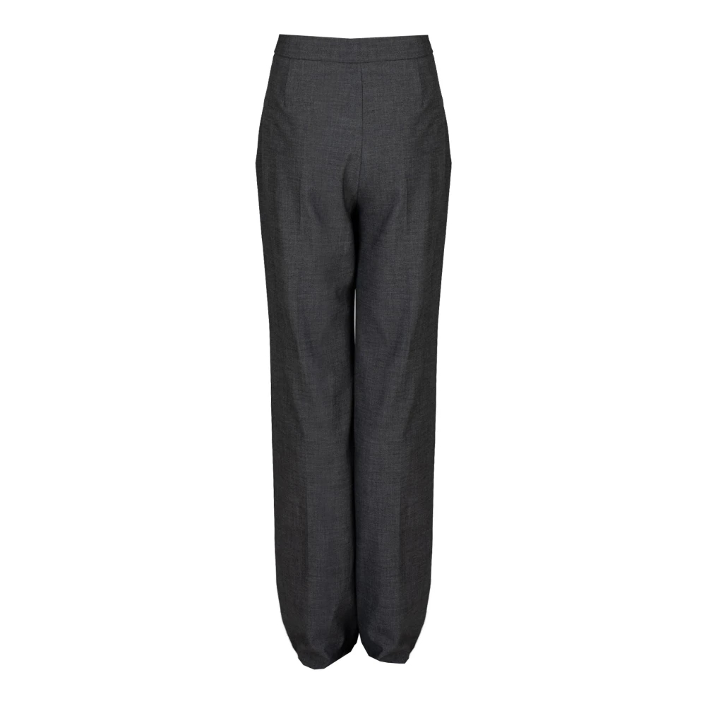 Liu Jo Damen Grau - Straight Hosen - Trousers - M