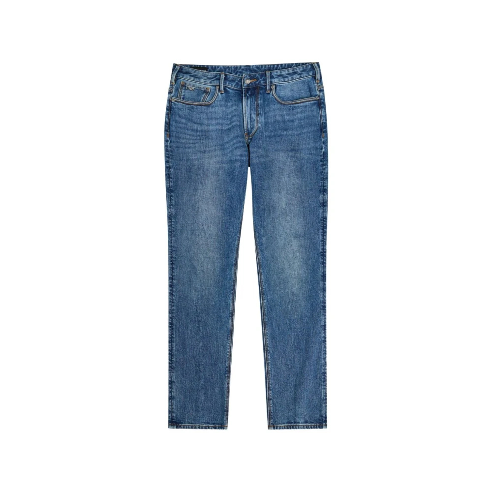 Emporio Armani Herren Blau - Gerades Jeans - Jeans - W30