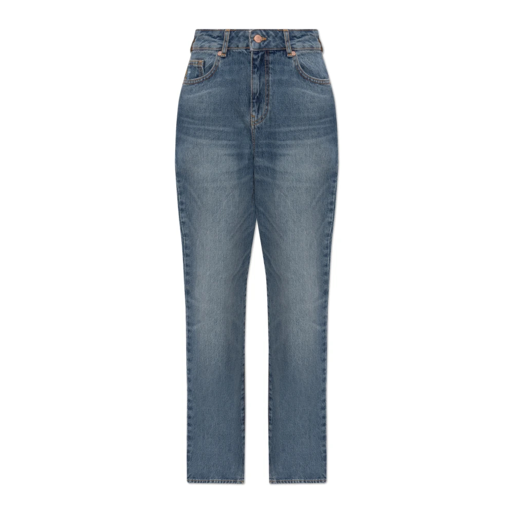 Emporio Armani Damen Blau - Straight-Leg Jeans - Jeans - W30