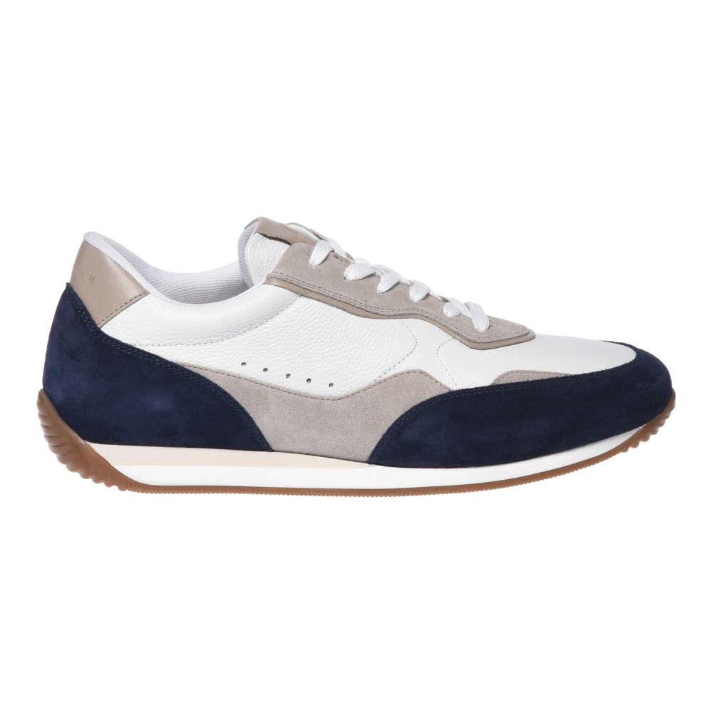 Baldinini Herren Multicolor - Suede Und Genarbtes Leder Sneaker - Shoes - Mehrfarbig - 44 Eu