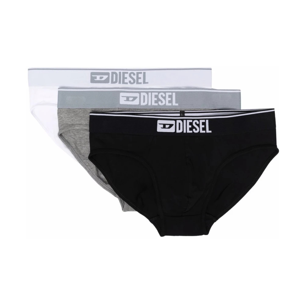 Diesel Herren Multicolor - Gedrucktes Unterwäsche-Set Mit Elastischem Bund - Underwear - Mehrfarbig - L