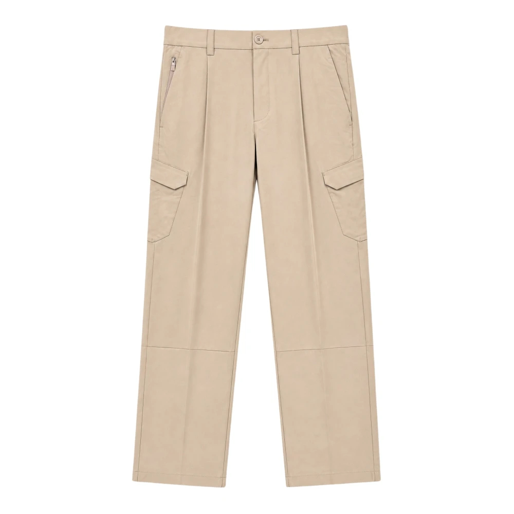 Herno Herren Beige - Straight Hosen - Trousers - M