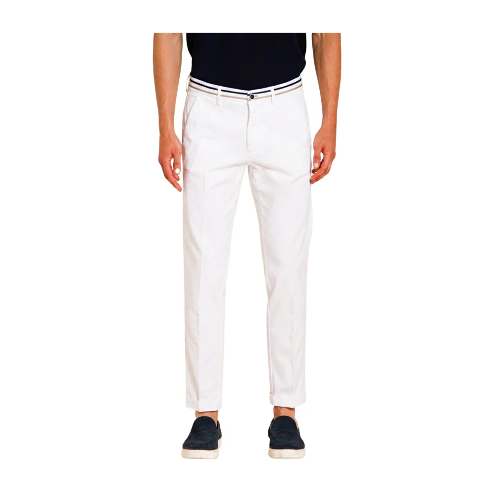 Mason's Herren Weiß - Torino Summer Chino Pants - Trousers - S