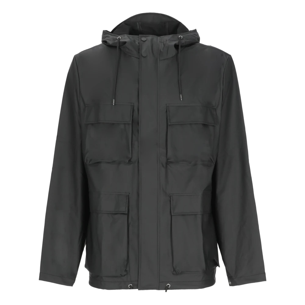 Rains, Herren, Regenjacken, 12210, Schwarz, (L) - Bild 6