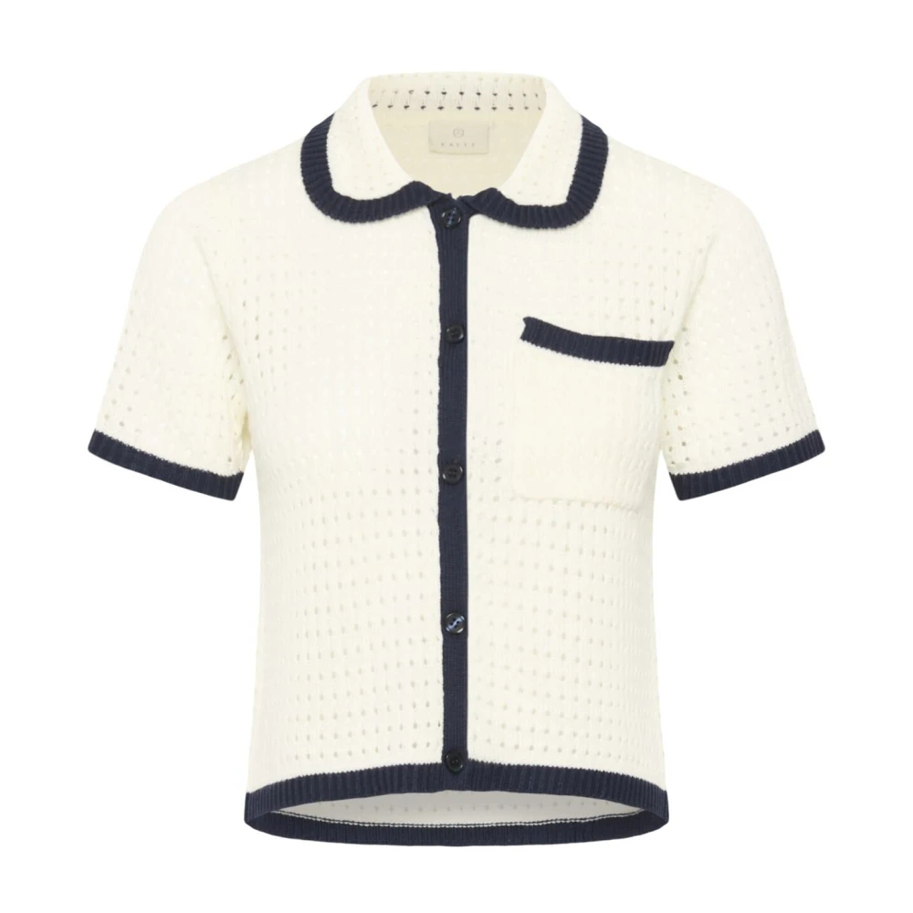 Kaffe , Damen, Strickwaren, Beige, L - Bild 4