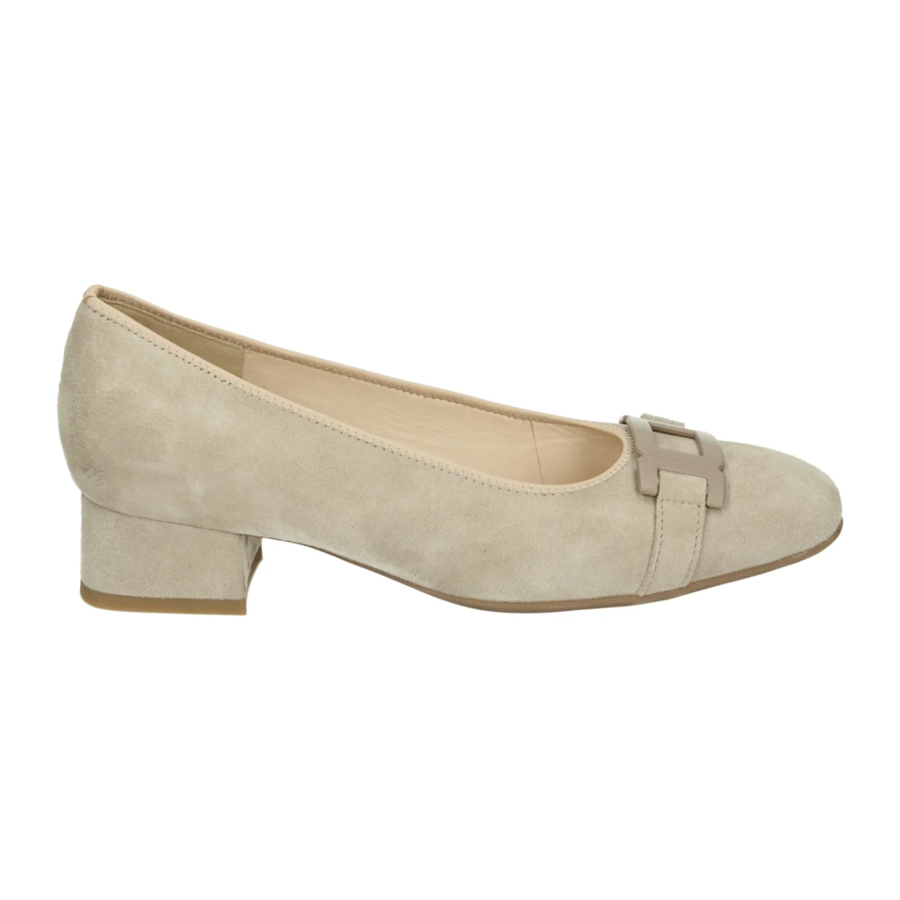 Ara Damen Beige - Wildleder Pumps - Shoes - 38 Eu