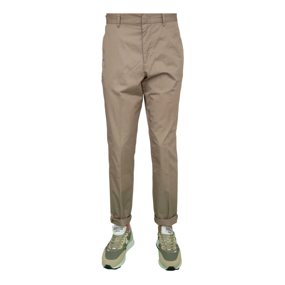 Emporio Armani Herren Beige - Baumwollhose - Trousers - 2XL