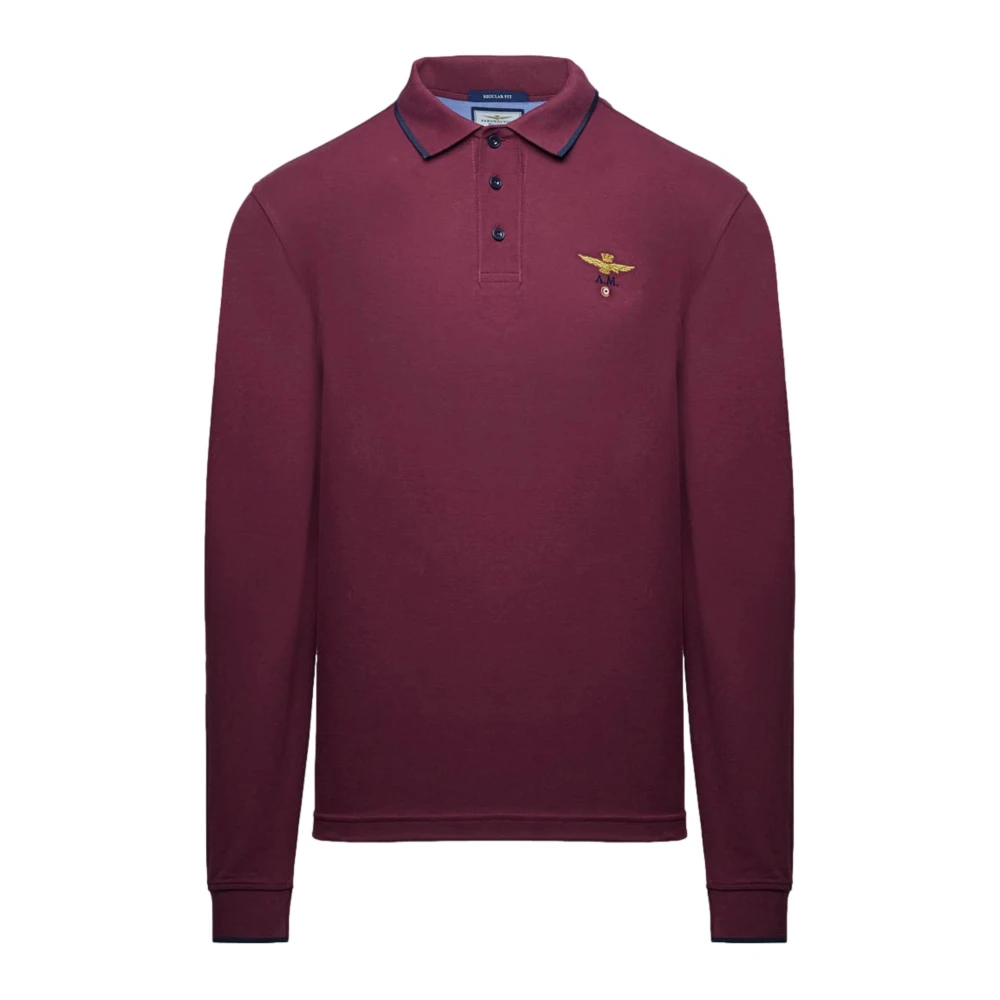Aeronautica Militare Herren Rot - Po1653up00082 Polo - Tops - 3XL