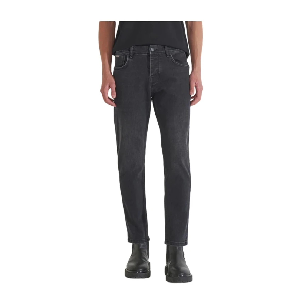 Antony Morato Herren Schwarz - E Slim Fit Jeans - Jeans - K - W36