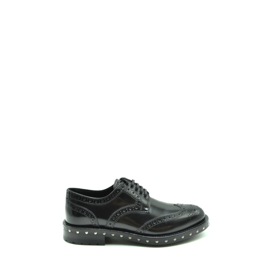 Dolce & Gabbana Damen Schwarz - Schnürschuhe - Shoes - K - 36 Eu