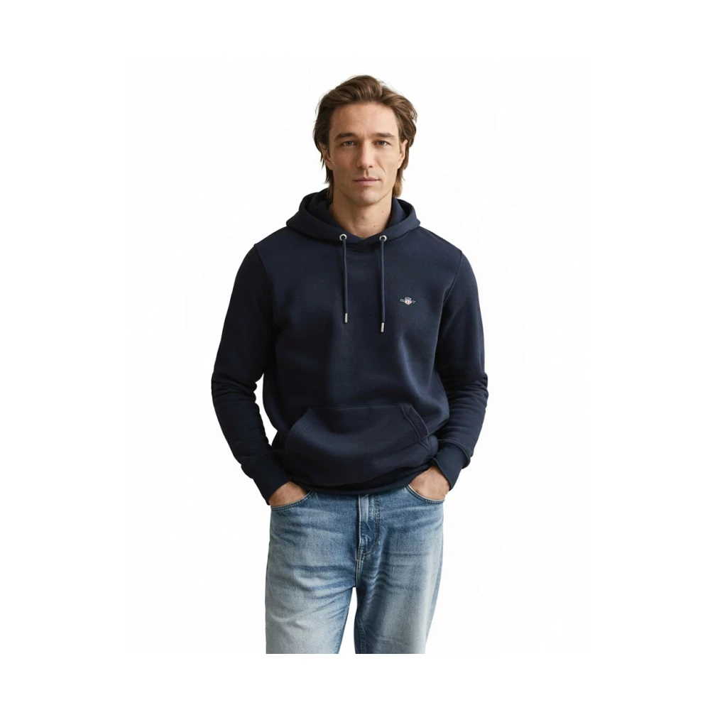 Gant Herren Evening Blau Shield Rundhals-Sweatshirt (Xl) - Bild 12