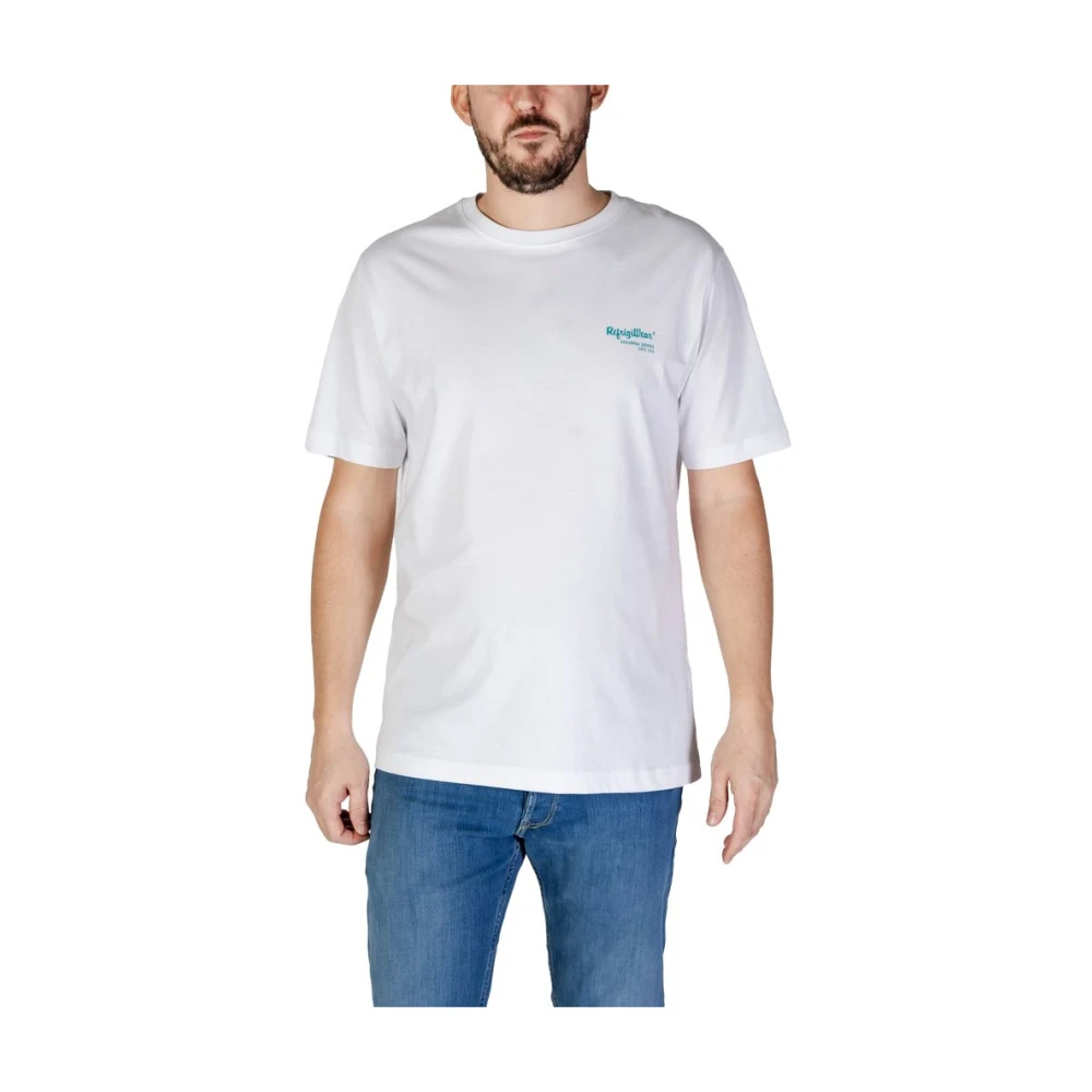 Refrigiwear Herren Weiß - Je9101t27100 Kurzarm-T-Shirt - Tops - Xl