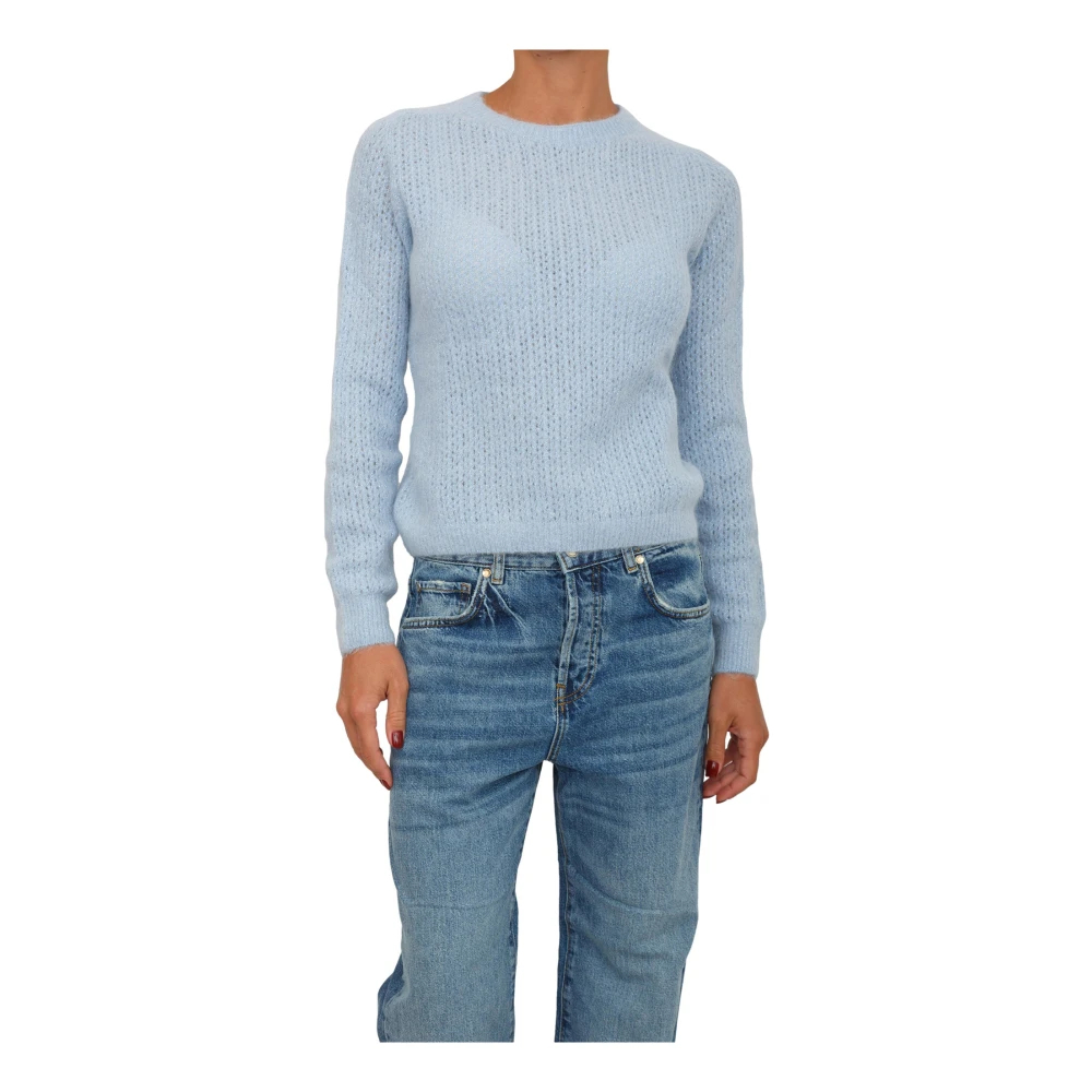 Liu Jo Damen Blau - Maglieria Celeste - Knitwear - S