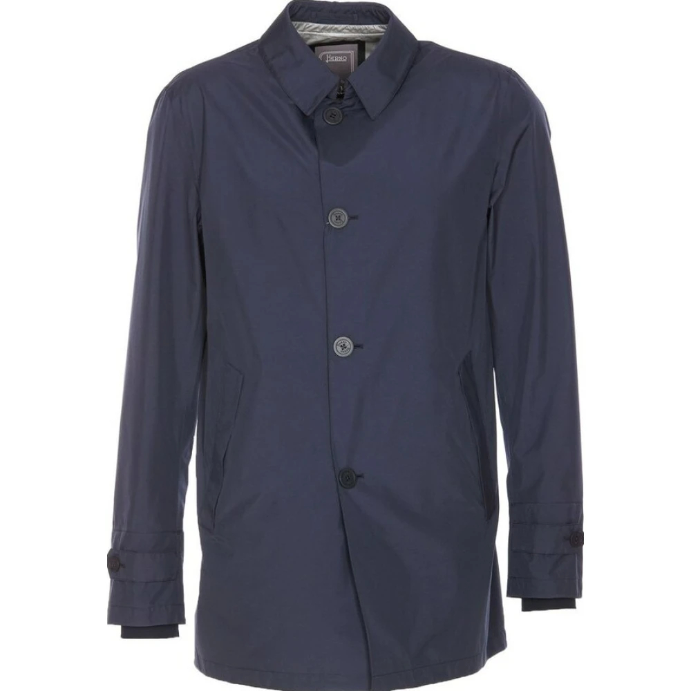 Herno Herren Blau - Wasserdichte Jacke - Jackets - Xl