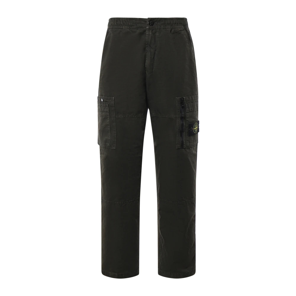 Stone Island - Grüne Cargohose - Trousers - Herren - Grün - W32 - Bild 5