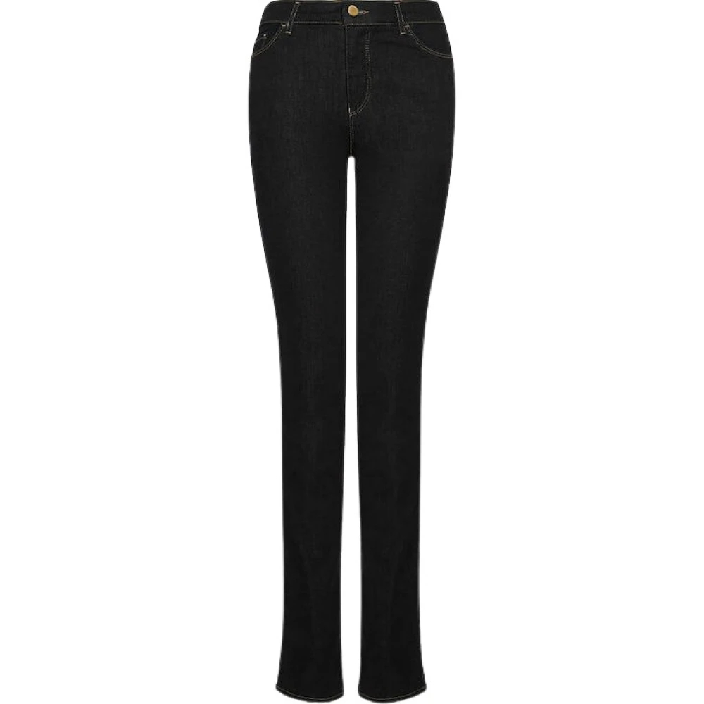Emporio Armani Damen Blau - High-Waisted Skinny Jeans - Jeans - W32