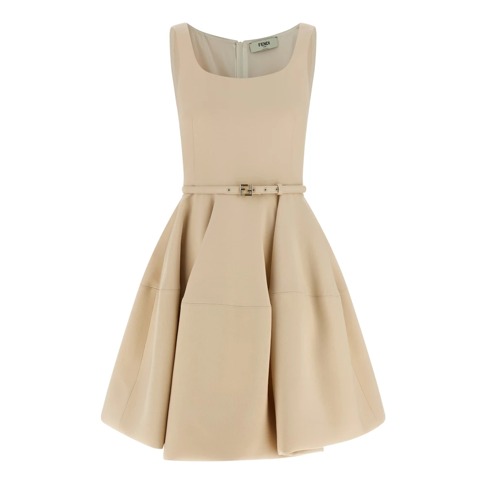 Fendi Damen Beige - Wheel Skirt Dress - Dresses - Xs