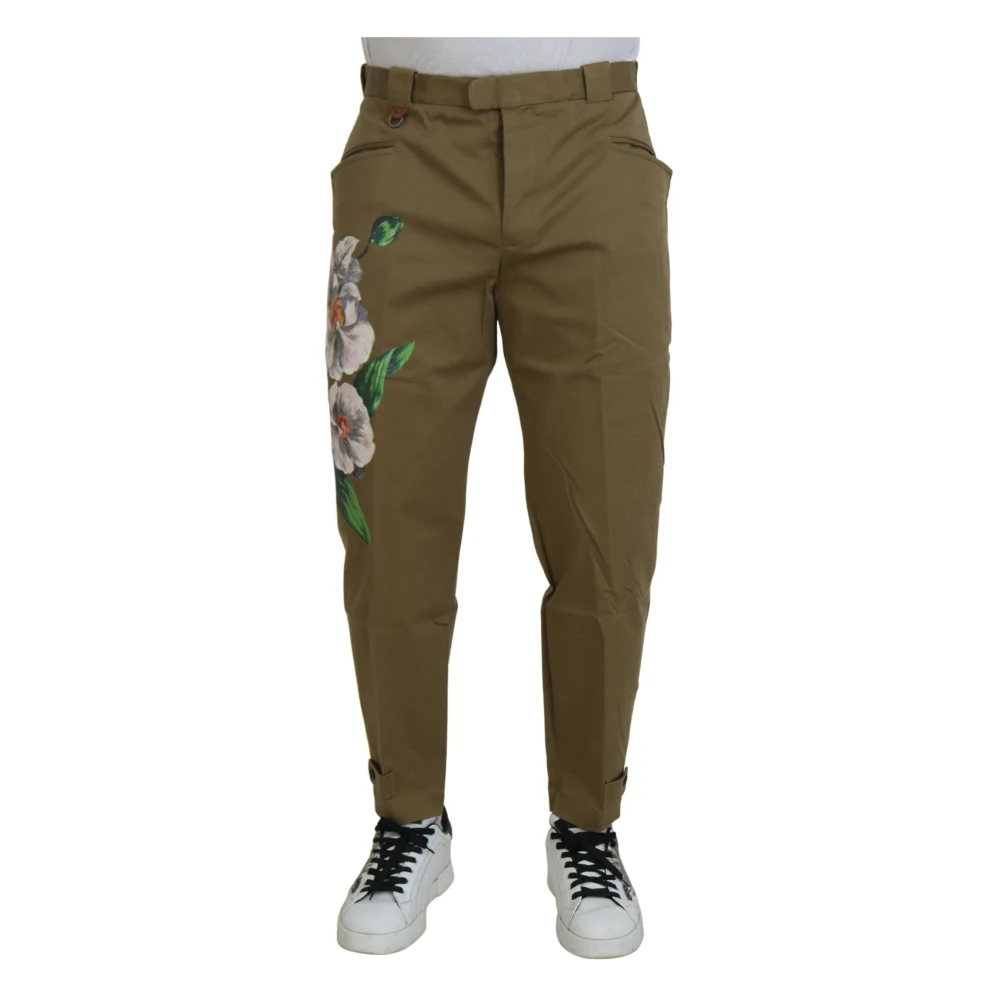 Dolce & Gabbana Herren Braun Hose Extra Klein - Bild 4