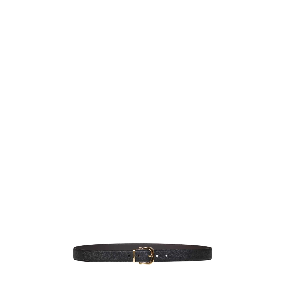 Ferragamo - Gancini Gürtel- Wendbar Und Verstellbar - Accessories - Herren - Schwarzk - 105 Cm