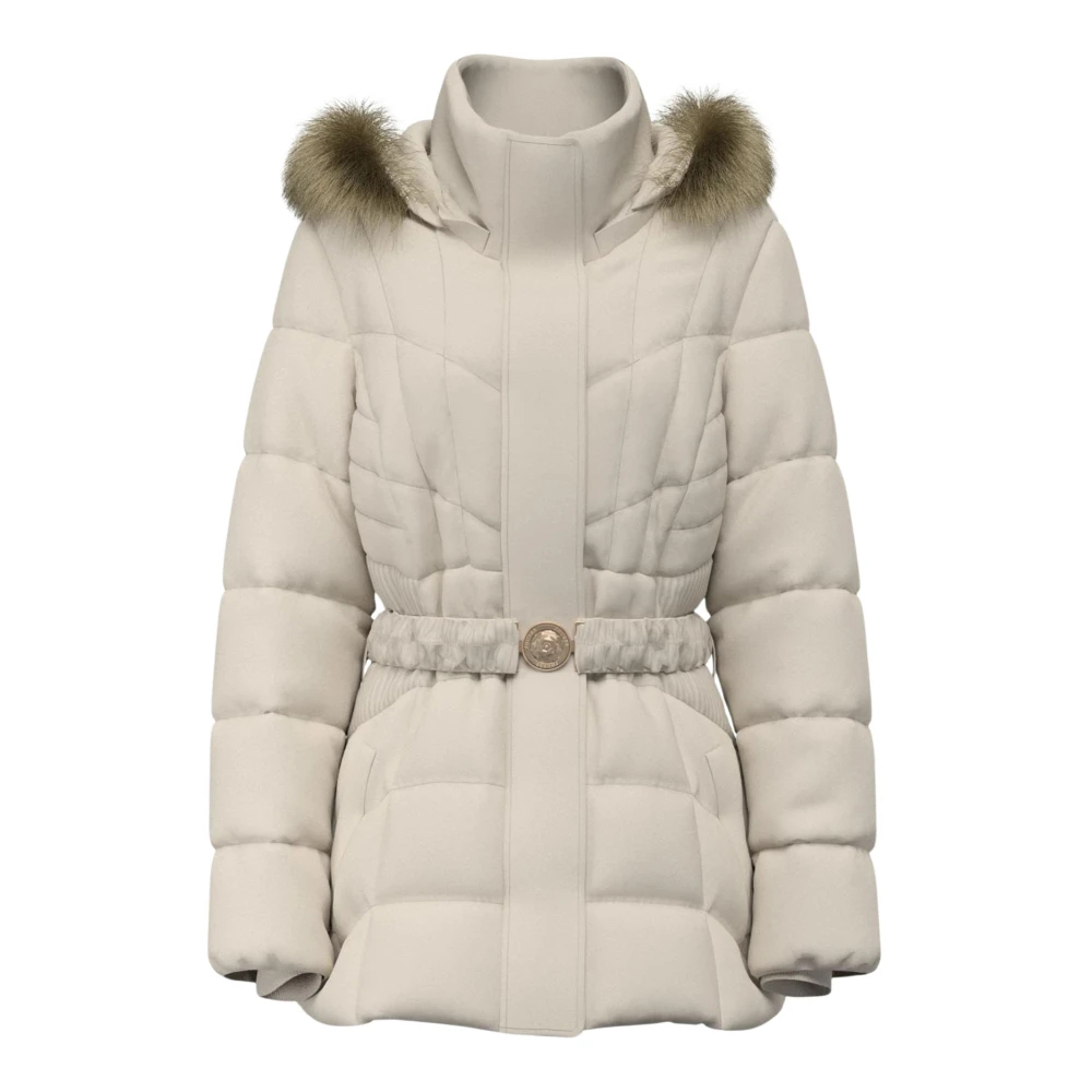 Guess Damen Hellbeige Winterjacke W6bl38 W4087 Slim Fit - Bild 4