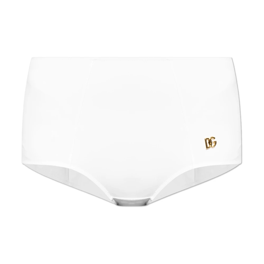Dolce & Gabbana Damen Weiß - Badeanzug Unterteil - Swimwear - Xl