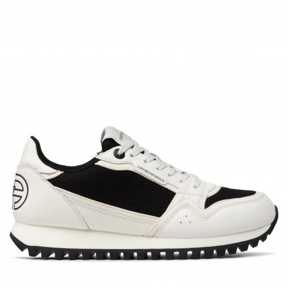 Emporio Armani Herren Weiß - E Sneakers - Shoes - 43 Eu