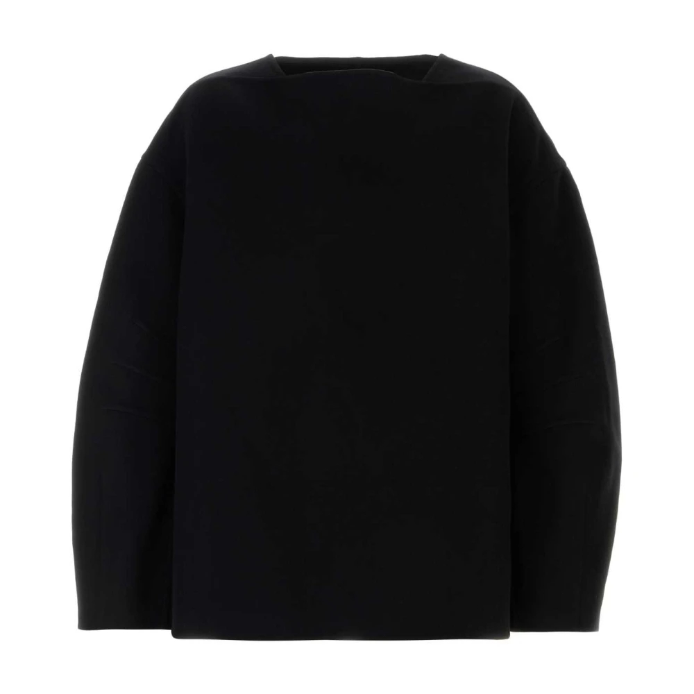 Jil Sander Herren Schwarz - Oversize Wollpullover - Knitwear - K -S