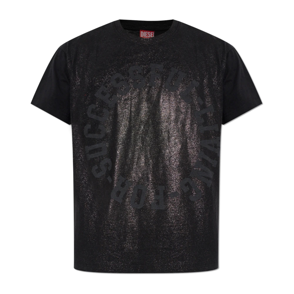 Diesel - T-Norm-Aa2 T-Shirt - Tops - Herren - Schwarzk - S