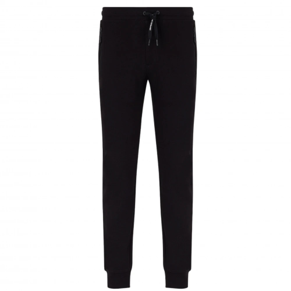 Armani Exchange Herren Schwarz - Jogginghose Mit Elastischem Bund - Trousers - K - Xl