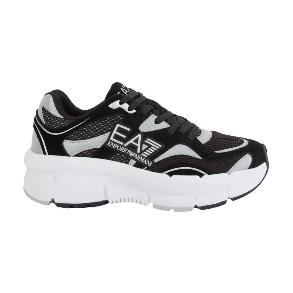 Emporio Armani Ea7 Herren Multicolor - Schwarze Sneaker Schuhe - Shoes - Mehrfarbig - 42 Eu