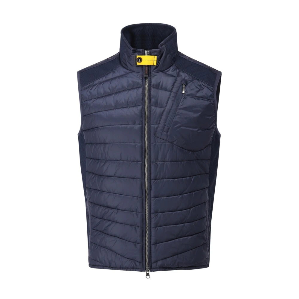 Parajumpers Herren Blau - Gesteppte Zavier Weste Mit Taschen - Jackets - L