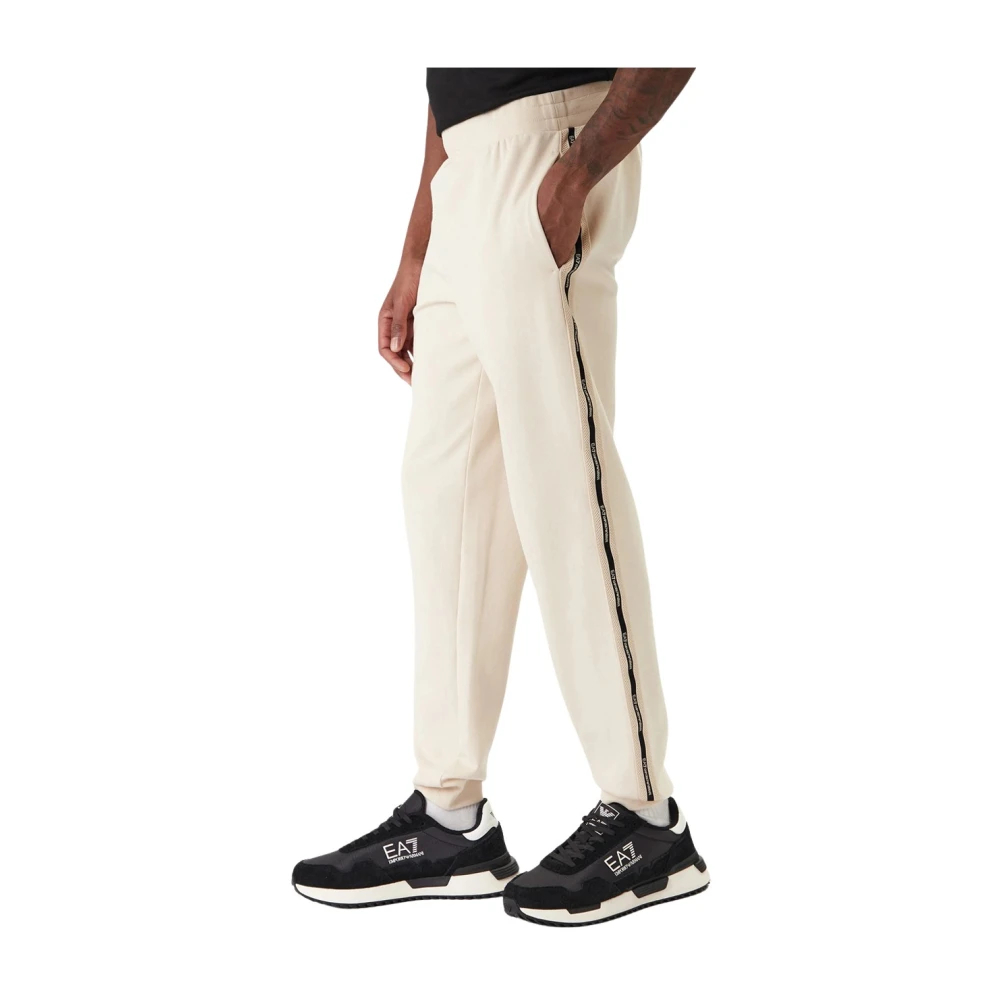 Emporio Armani Ea7 Herren Grau - Jersey Sweatpants - Trousers - Xl
