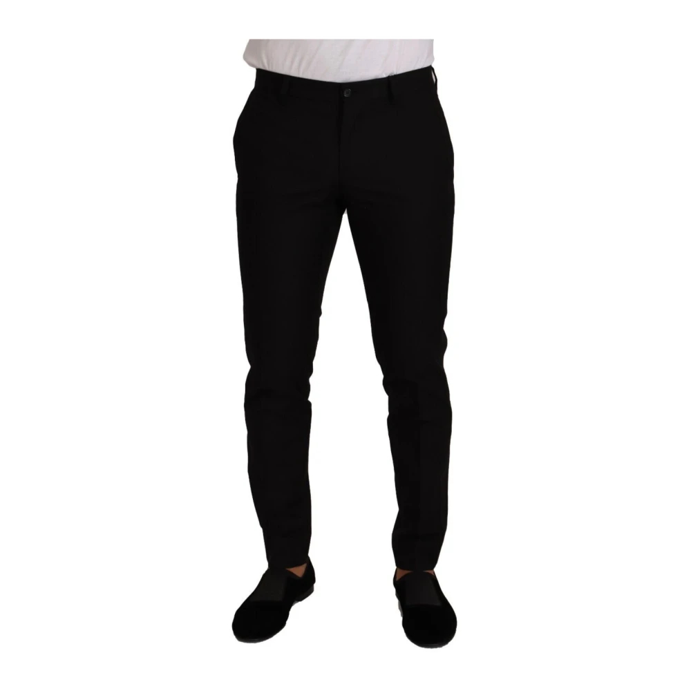 Dolce & Gabbana Herren Schwarz - E Baumwollfor Smokinghose - Trousers - K - M